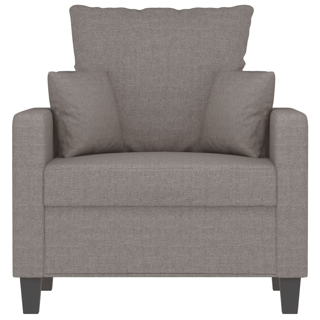 Fauteuil 60 cm stof taupe is nu te koop bij PeponiXL, paradijselijk wonen!