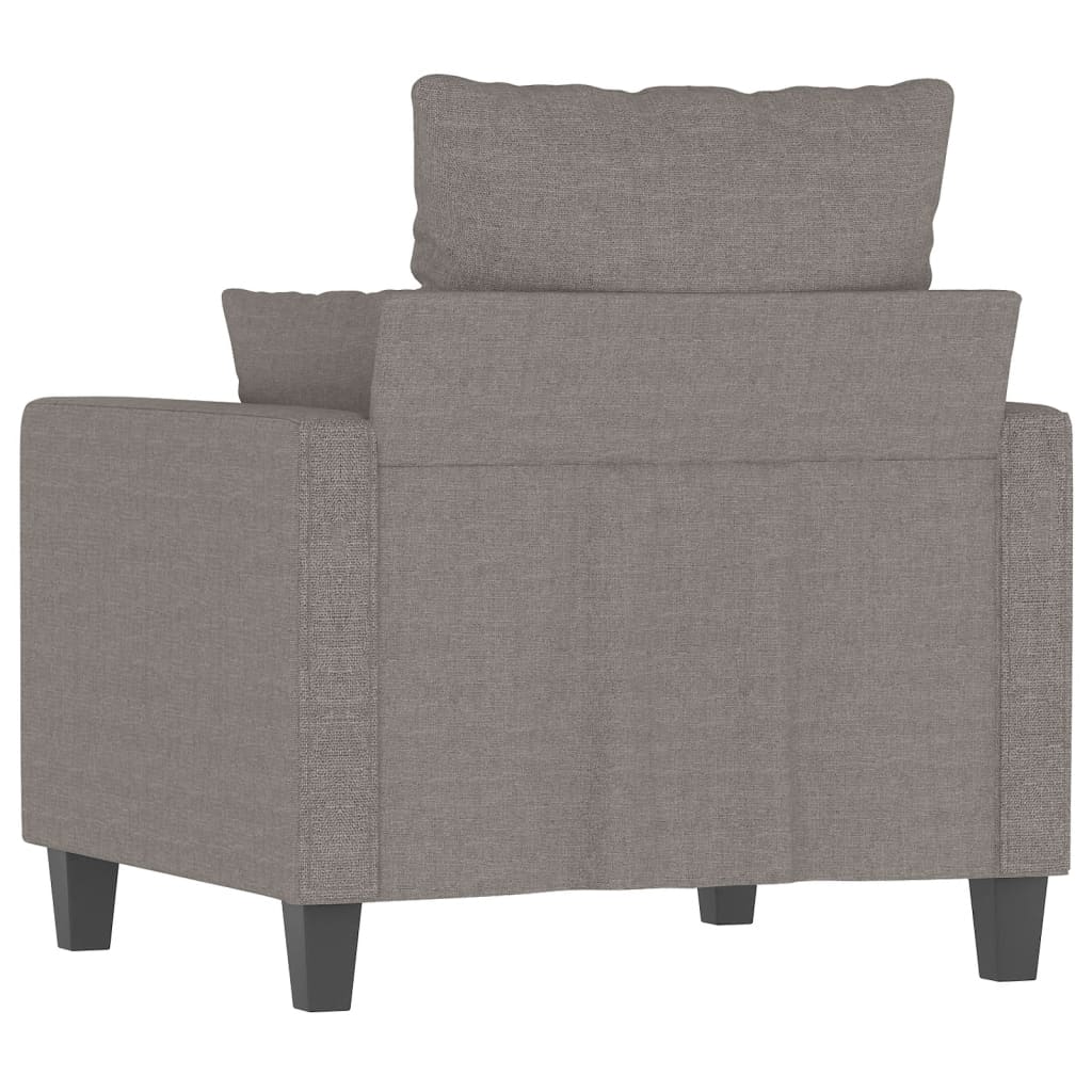 Fauteuil 60 cm stof taupe is nu te koop bij PeponiXL, paradijselijk wonen!