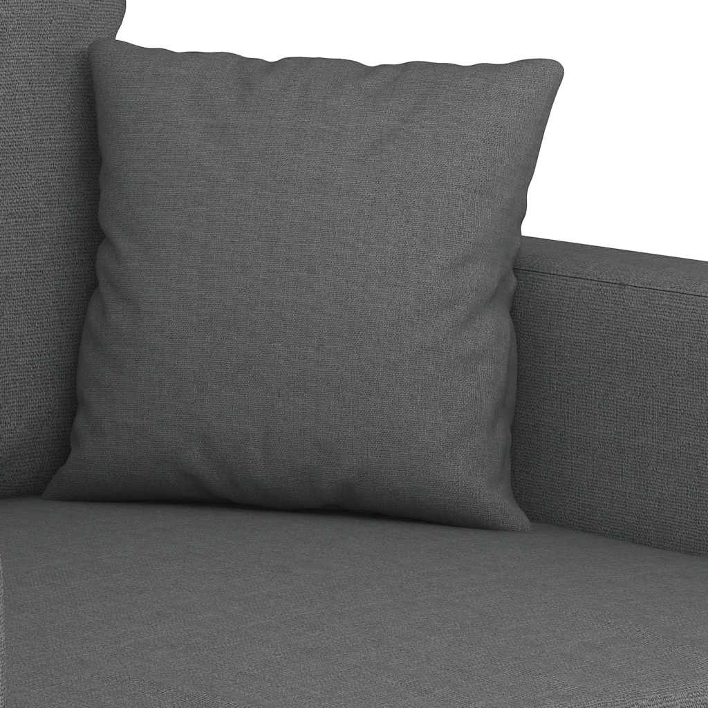 Tweezitsbank 120 cm stof donkergrijs is nu te koop bij PeponiXL, paradijselijk wonen!