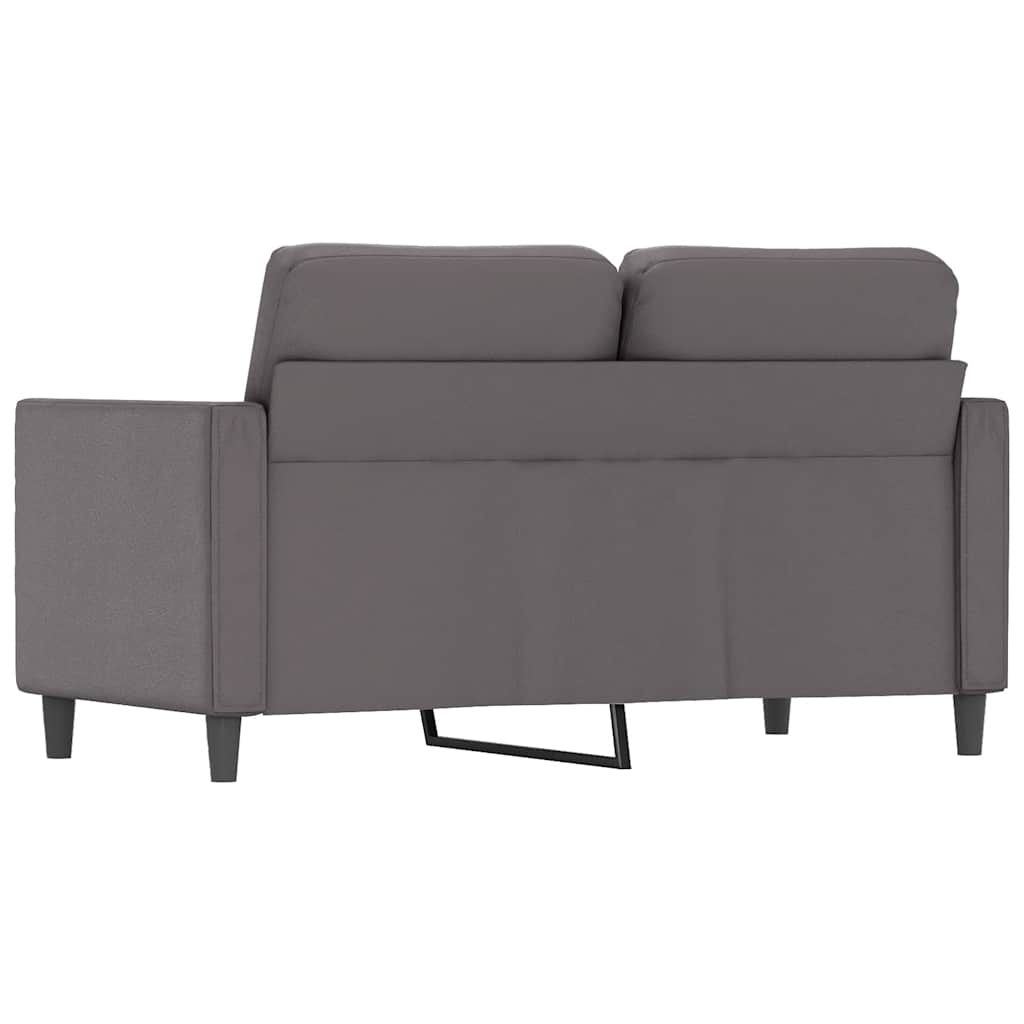 Tweezitsbank 120 cm kunstleer grijs is nu te koop bij PeponiXL, paradijselijk wonen!