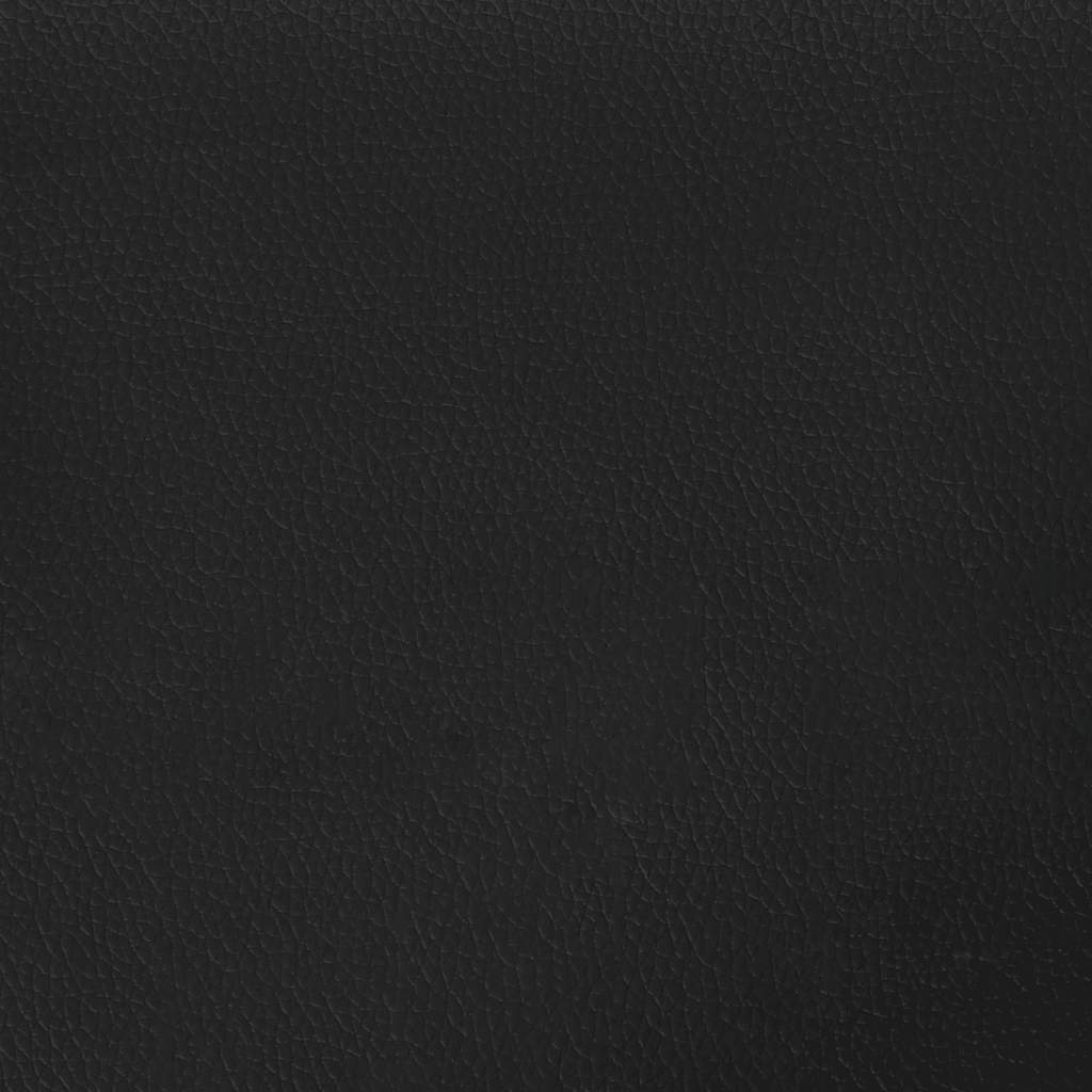 Tweezitsbank 140 cm kunstleer zwart is nu te koop bij PeponiXL, paradijselijk wonen!