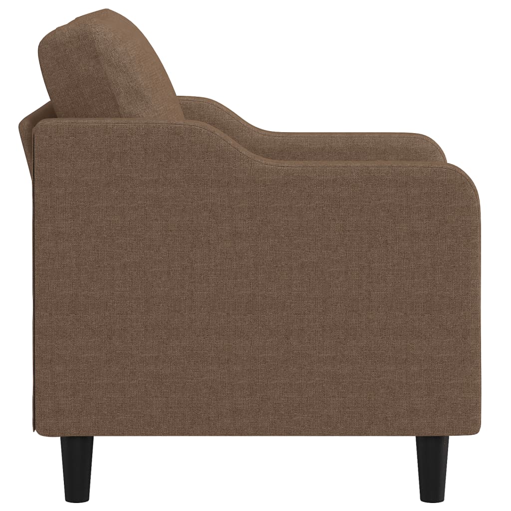 Fauteuil 60 cm stof bruin is nu te koop bij PeponiXL, paradijselijk wonen!