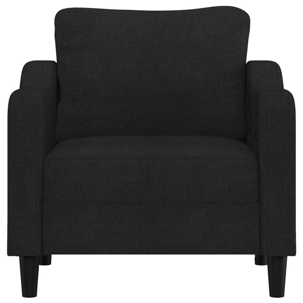 Fauteuil 60 cm stof zwart is nu te koop bij PeponiXL, paradijselijk wonen!