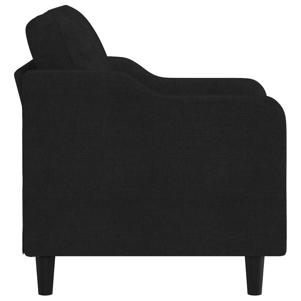 Fauteuil 60 cm stof zwart is nu te koop bij PeponiXL, paradijselijk wonen!