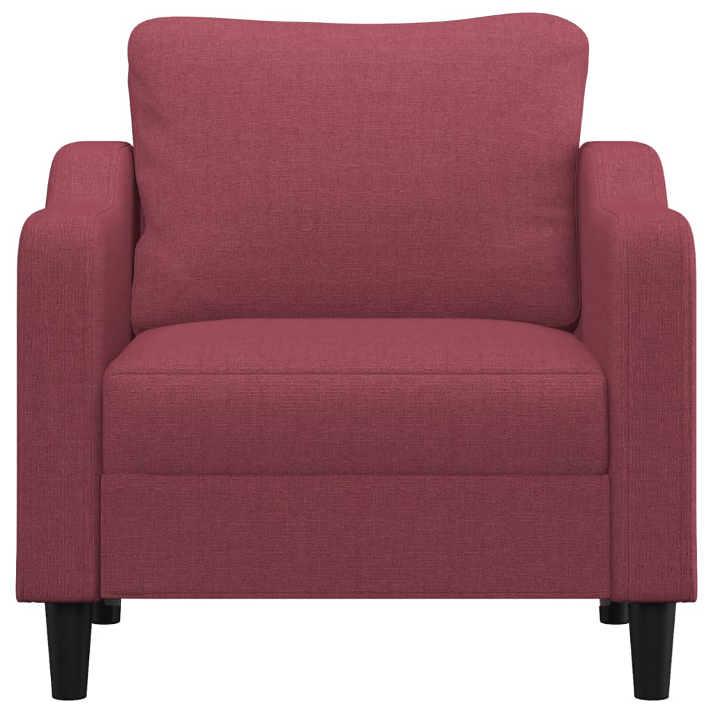 Fauteuil 60 cm stof wijnrood is nu te koop bij PeponiXL, paradijselijk wonen!