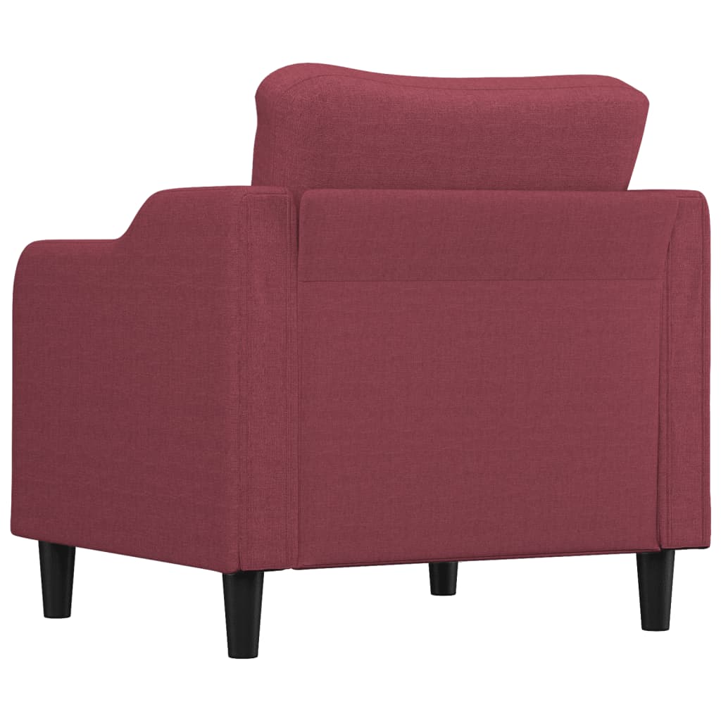 Fauteuil 60 cm stof wijnrood is nu te koop bij PeponiXL, paradijselijk wonen!