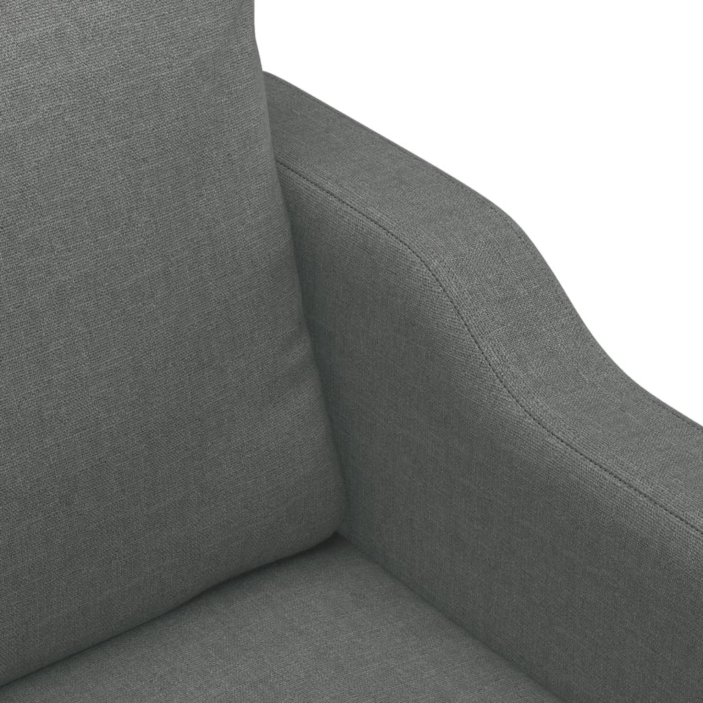 Tweezitsbank 120 cm stof donkergrijs is nu te koop bij PeponiXL, paradijselijk wonen!