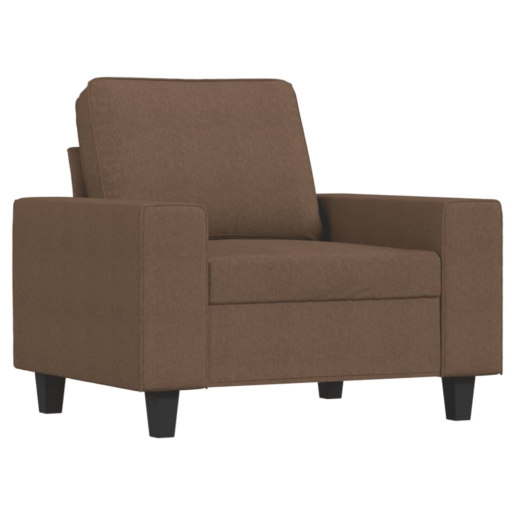 Fauteuil 60 cm stof bruin is nu te koop bij PeponiXL, paradijselijk wonen!