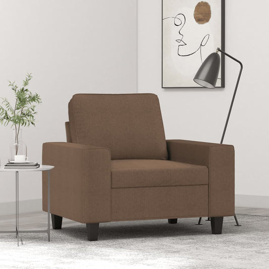 Fauteuil 60 cm stof bruin is nu te koop bij PeponiXL, paradijselijk wonen!