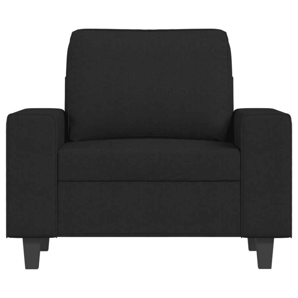 Fauteuil 60 cm stof zwart is nu te koop bij PeponiXL, paradijselijk wonen!