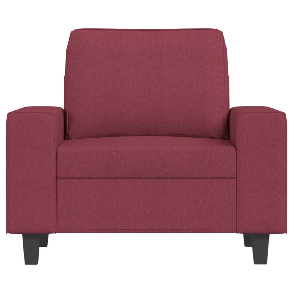 Fauteuil 60 cm stof wijnrood is nu te koop bij PeponiXL, paradijselijk wonen!