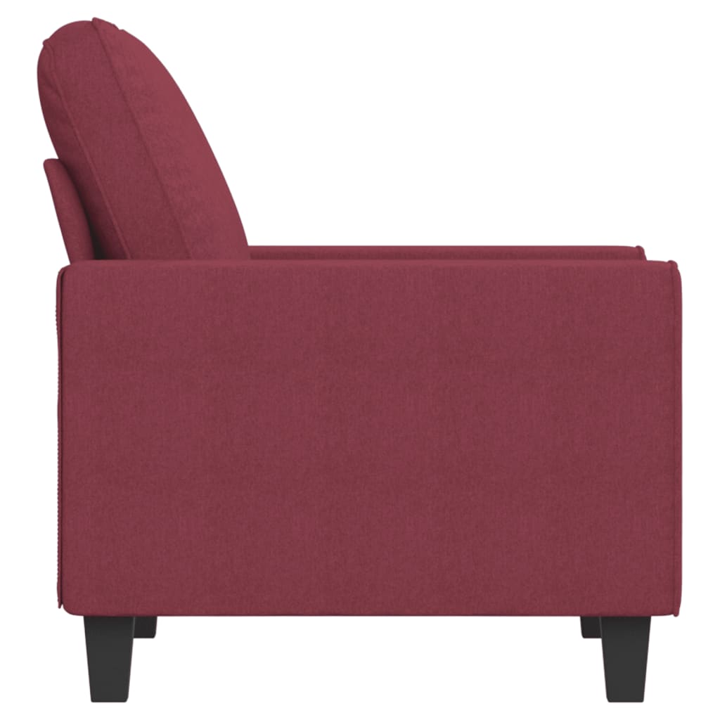 Fauteuil 60 cm stof wijnrood is nu te koop bij PeponiXL, paradijselijk wonen!