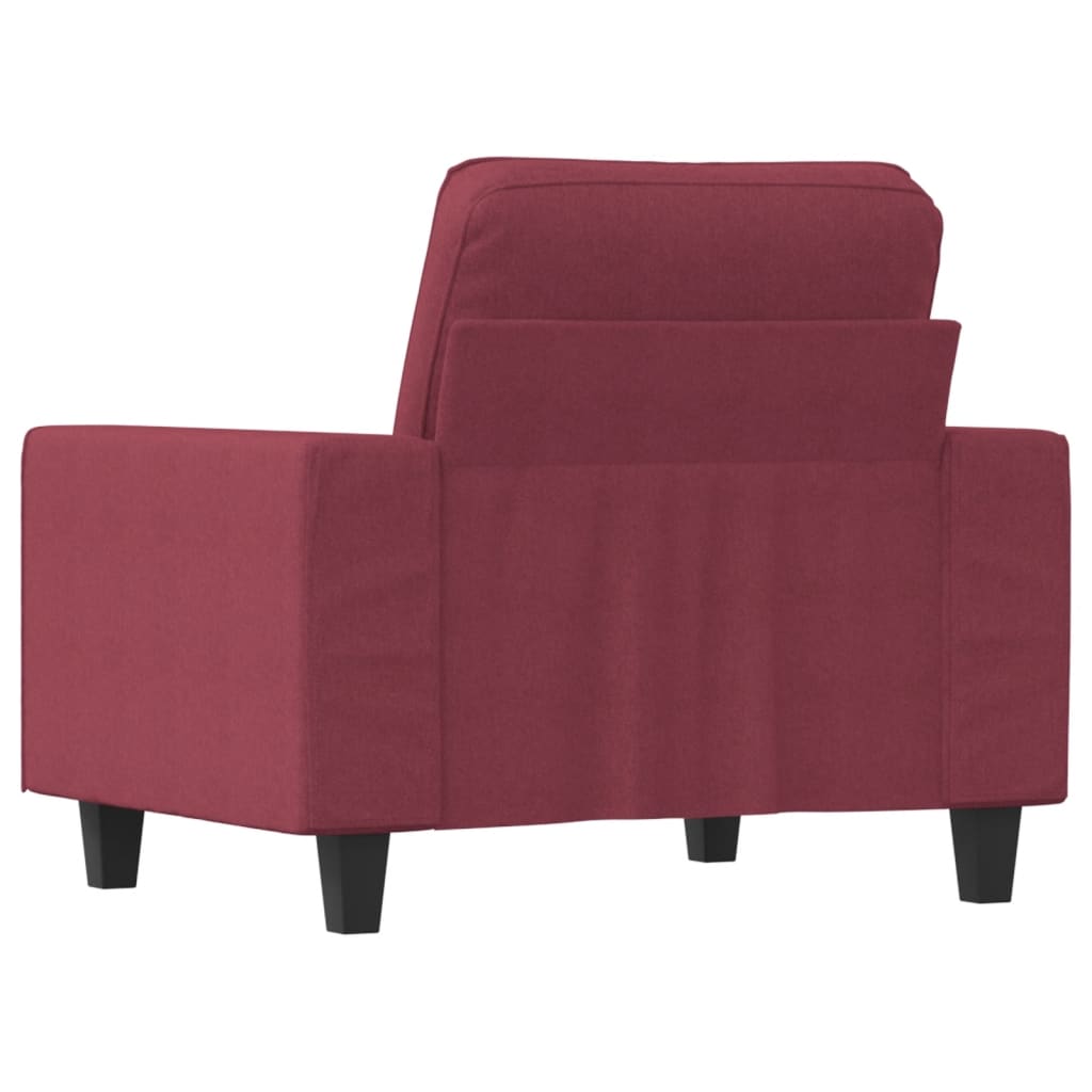 Fauteuil 60 cm stof wijnrood is nu te koop bij PeponiXL, paradijselijk wonen!