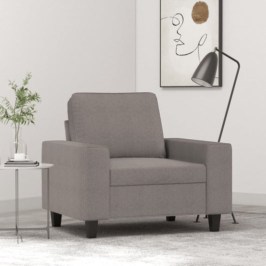 Fauteuil 60 cm stof taupe is nu te koop bij PeponiXL, paradijselijk wonen!