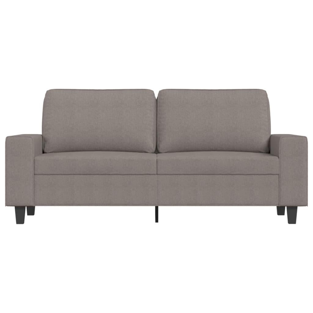Tweezitsbank 140 cm stof taupe is nu te koop bij PeponiXL, paradijselijk wonen!