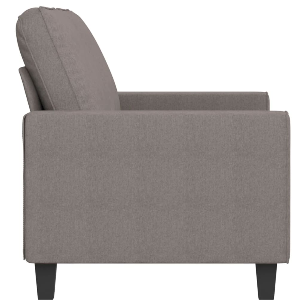 Tweezitsbank 140 cm stof taupe is nu te koop bij PeponiXL, paradijselijk wonen!