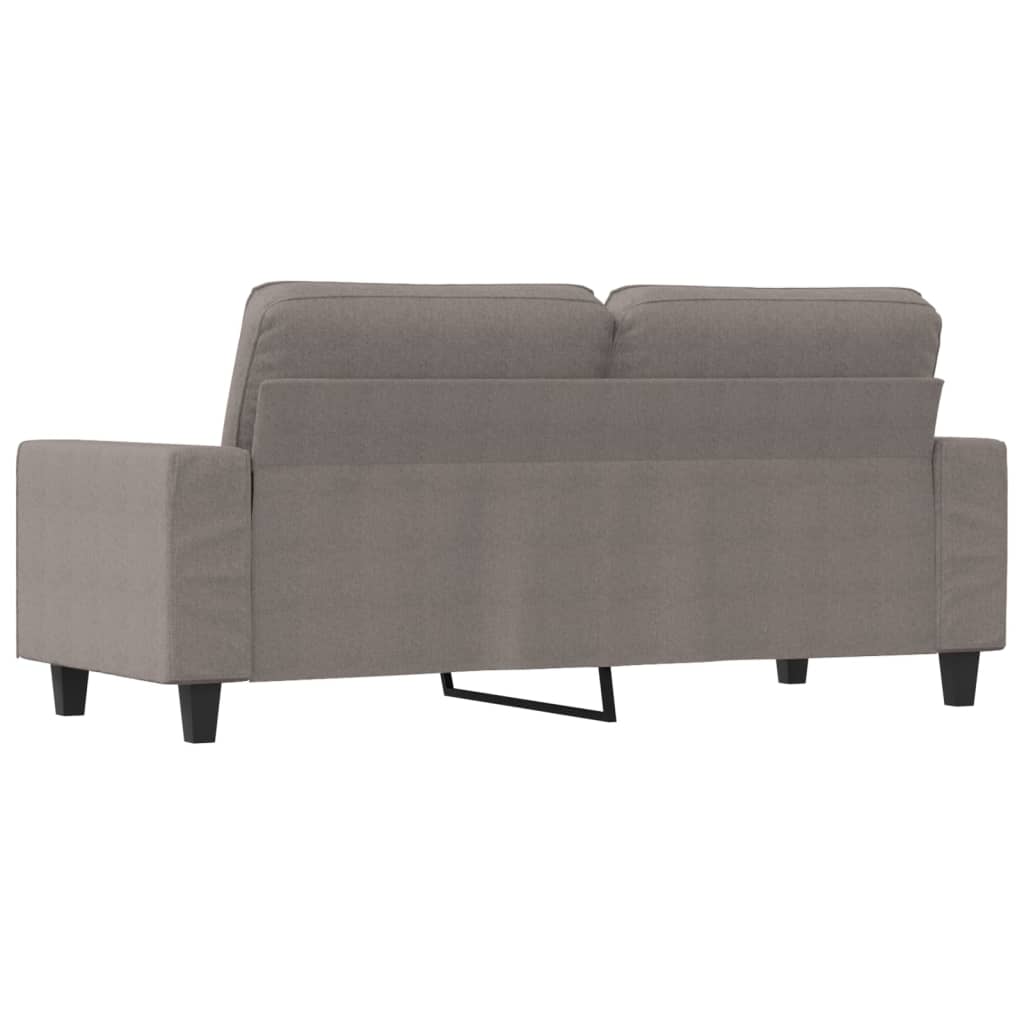 Tweezitsbank 140 cm stof taupe is nu te koop bij PeponiXL, paradijselijk wonen!