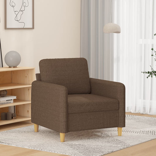 Fauteuil 60 cm stof bruin is nu te koop bij PeponiXL, paradijselijk wonen!
