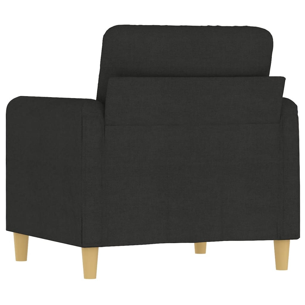 Fauteuil 60 cm stof zwart is nu te koop bij PeponiXL, paradijselijk wonen!