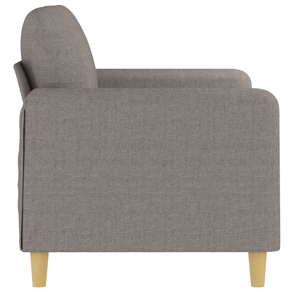 Tweezitsbank 120 cm stof taupe is nu te koop bij PeponiXL, paradijselijk wonen!
