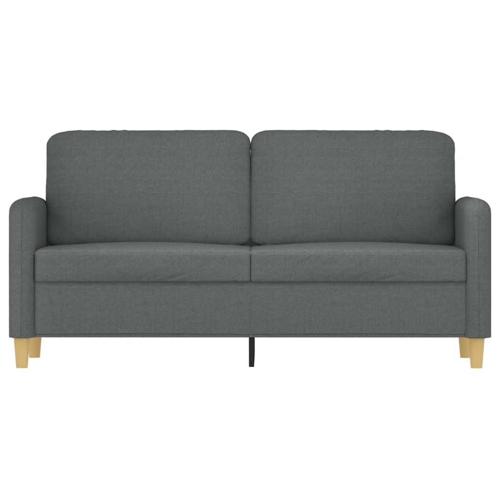 Tweezitsbank 140 cm stof donkergrijs is nu te koop bij PeponiXL, paradijselijk wonen!