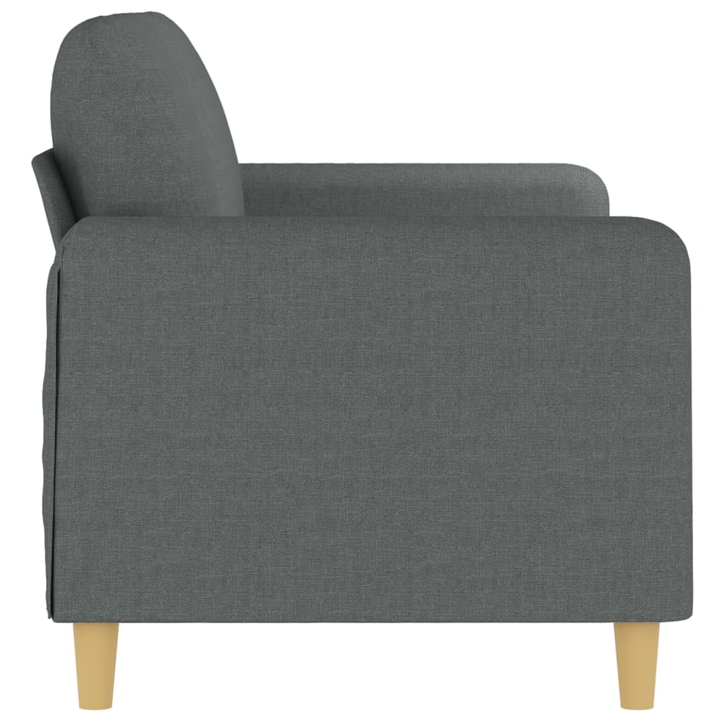 Tweezitsbank 140 cm stof donkergrijs is nu te koop bij PeponiXL, paradijselijk wonen!