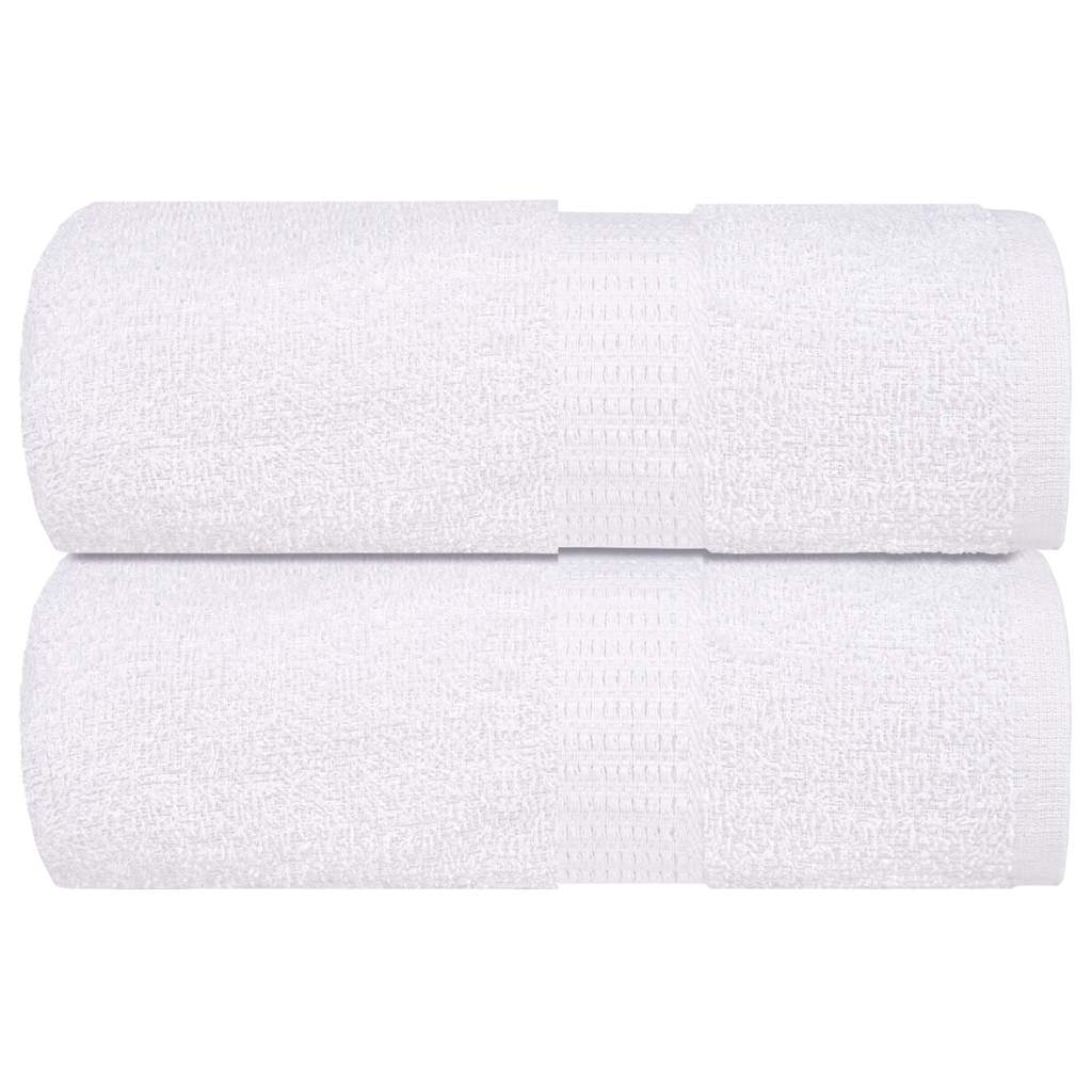 Washandjes FROGN 2 st 15x21 cm 360 g/m² wit