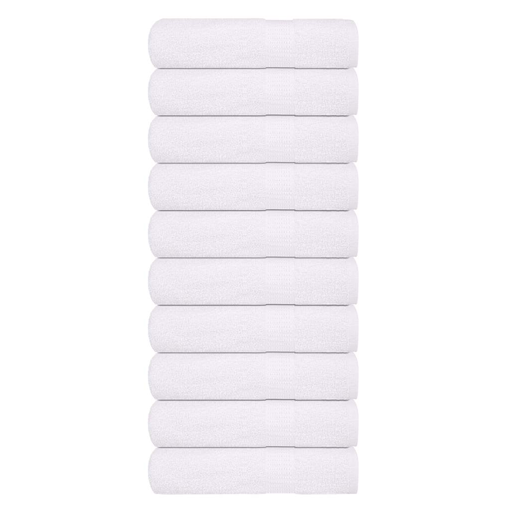 Handdoeken FROGN 10 st 50x100 cm 360 g/m² wit is nu te koop bij PeponiXL, paradijselijk wonen!