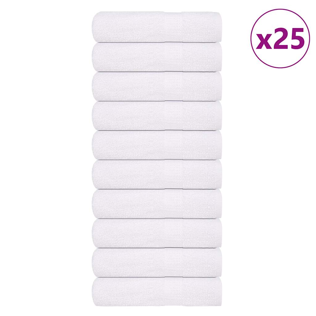 Badhanddoeken FROGN 25 st 100x150 cm 360 g/m² wit is nu te koop bij PeponiXL, paradijselijk wonen!