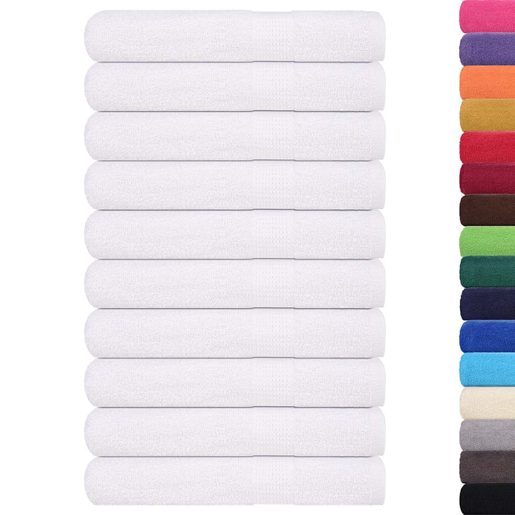 Saunahanddoeken FROGN 10 st 80x200 cm 360 g/m² wit is nu te koop bij PeponiXL, paradijselijk wonen!
