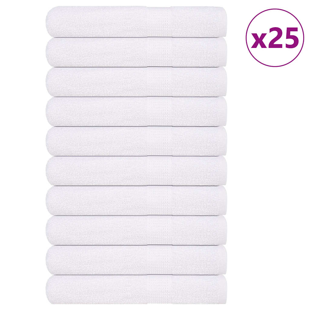 Saunahanddoeken FROGN 25 st 80x200 cm 360 g/m² wit is nu te koop bij PeponiXL, paradijselijk wonen!