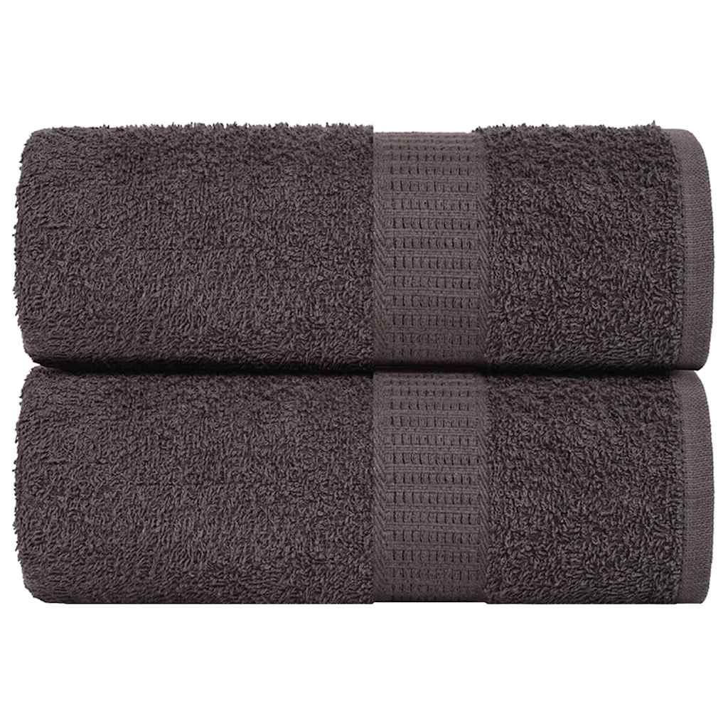 Gastendoekjes FROGN 2 st 30x50 cm 360 g/m² antraciet