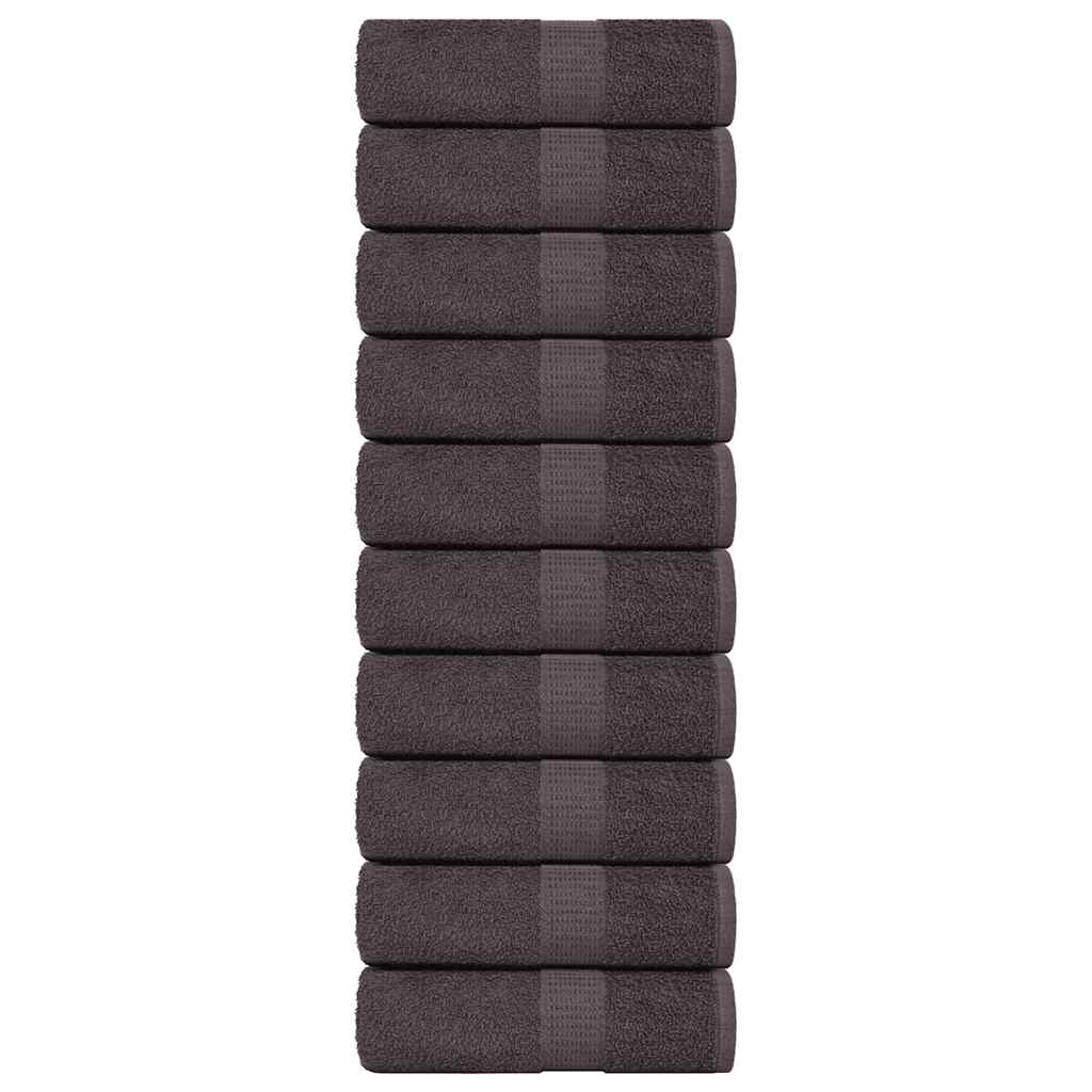 Gastendoekjes FROGN 10 st 30x50 cm 360 g/m² antraciet is nu te koop bij PeponiXL, paradijselijk wonen!