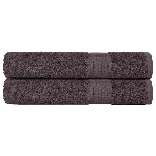 Saunahanddoeken FROGN 2 st 80x200 cm 360 g/m² antraciet is nu te koop bij PeponiXL, paradijselijk wonen!