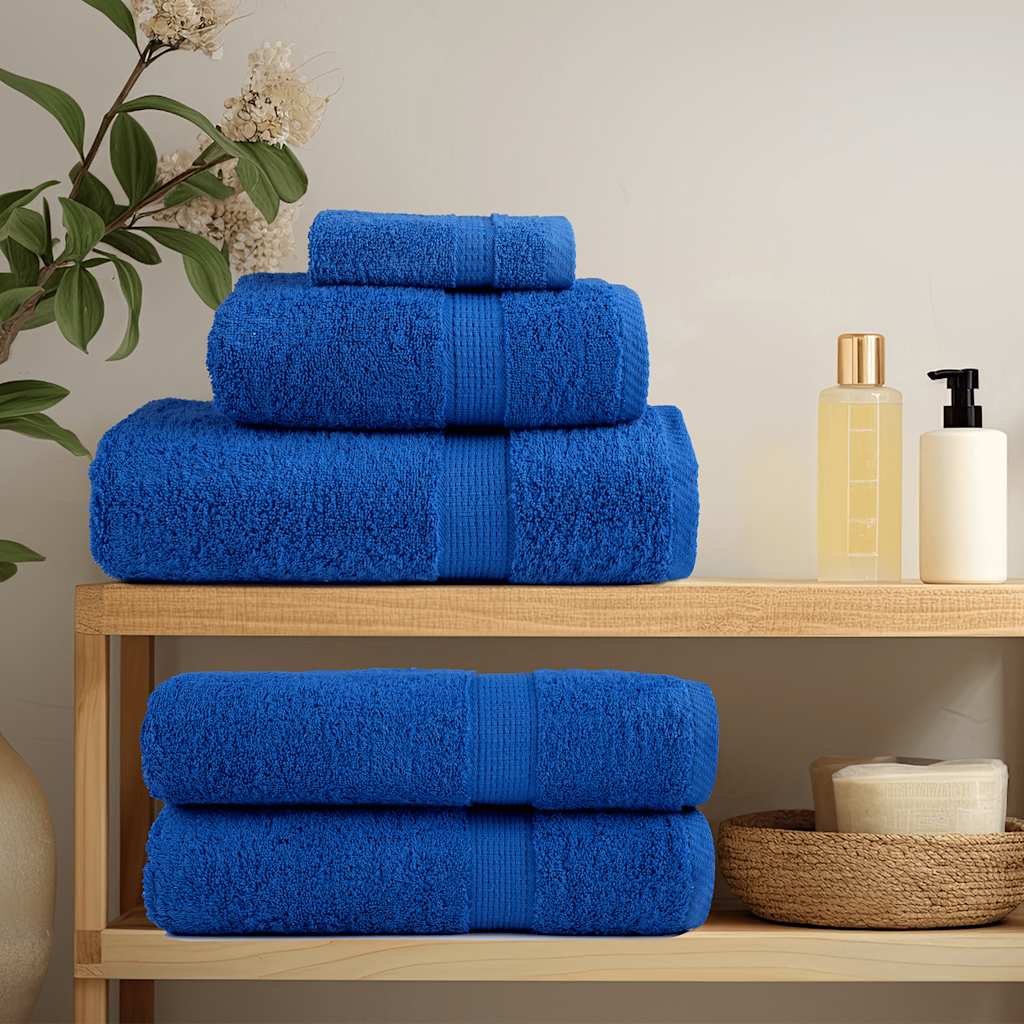 Handdoeken FROGN 2 st 50x100 cm 360 g/m² blauw is nu te koop bij PeponiXL, paradijselijk wonen!