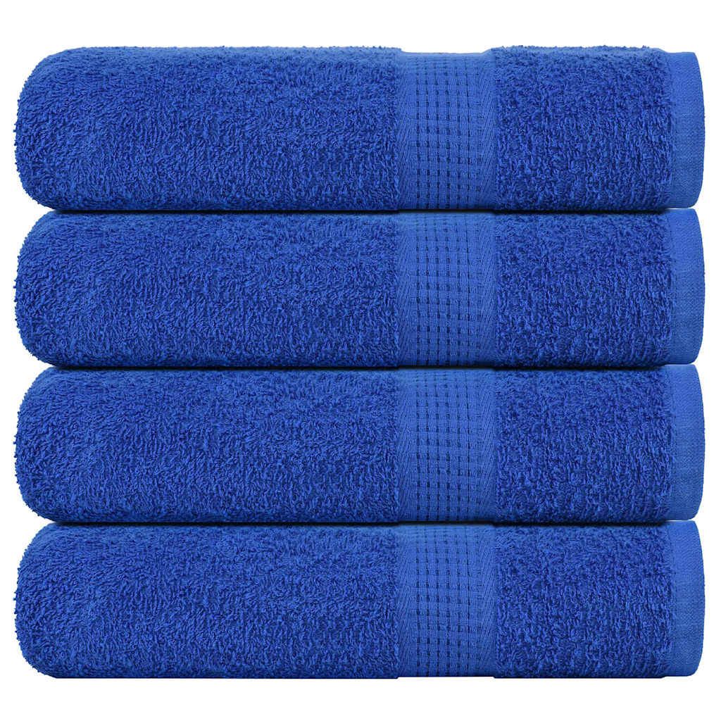 Handdoeken FROGN 4 st 50x100 cm 360 g/m² blauw is nu te koop bij PeponiXL, paradijselijk wonen!