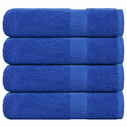 Handdoeken FROGN 4 st 50x100 cm 360 g/m² blauw is nu te koop bij PeponiXL, paradijselijk wonen!