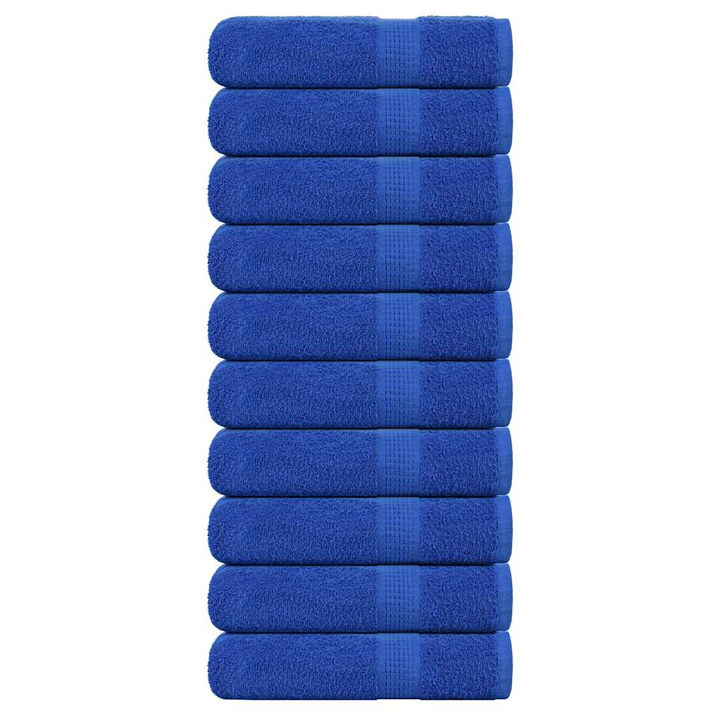 Handdoeken FROGN 10 st 50x100 cm 360 g/m² blauw is nu te koop bij PeponiXL, paradijselijk wonen!