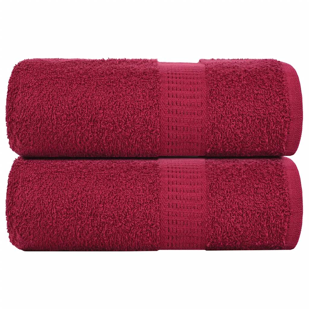 Gastendoekjes FROGN 2 st 30x50 cm 360 g/m² bordeaux is nu te koop bij PeponiXL, paradijselijk wonen!