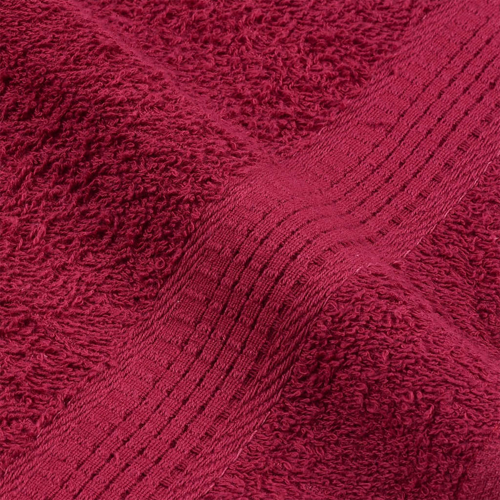 Douchehanddoeken FROGN 10 st 70x140 cm 360 g/m² bordeaux is nu te koop bij PeponiXL, paradijselijk wonen!
