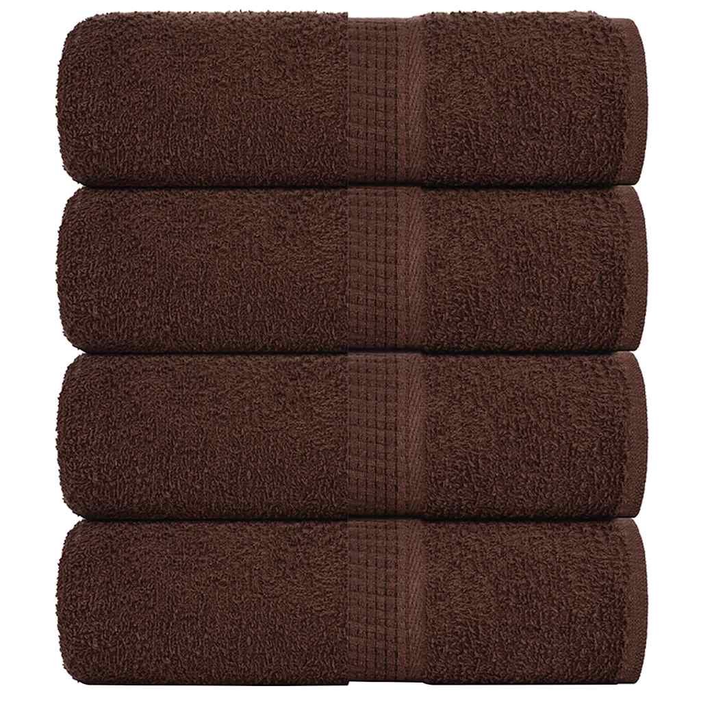 Gastendoekjes FROGN 4 st 30x50 cm 360 g/m² bruin is nu te koop bij PeponiXL, paradijselijk wonen!