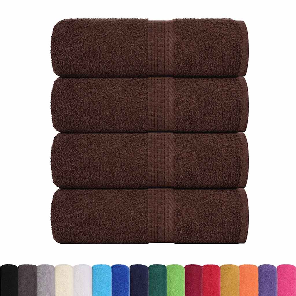 Gastendoekjes FROGN 4 st 30x50 cm 360 g/m² bruin is nu te koop bij PeponiXL, paradijselijk wonen!
