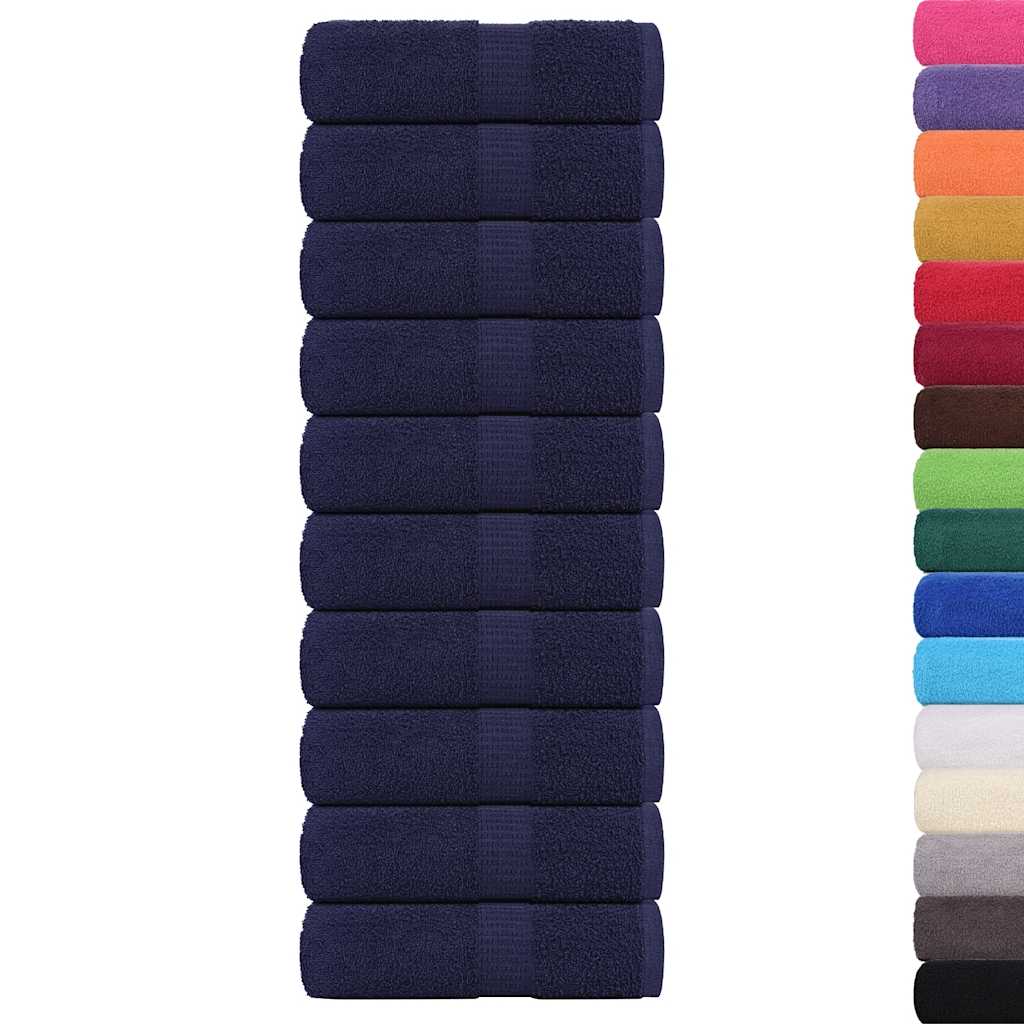 Gastendoekjes FROGN 10 st 30x50 cm 360 g/m² marineblauw is nu te koop bij PeponiXL, paradijselijk wonen!