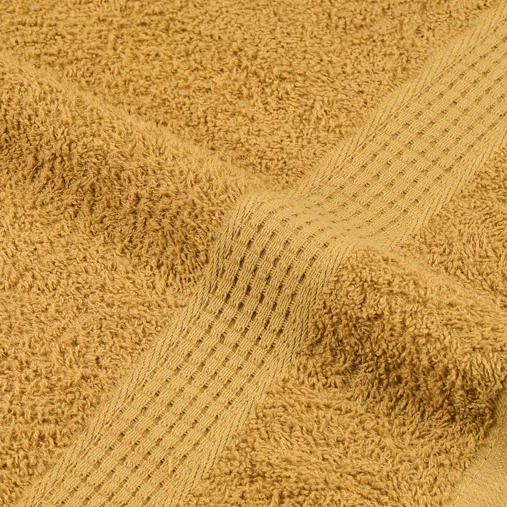 Saunahanddoeken FROGN 10 st 80x200 cm 360 g/m² goud is nu te koop bij PeponiXL, paradijselijk wonen!