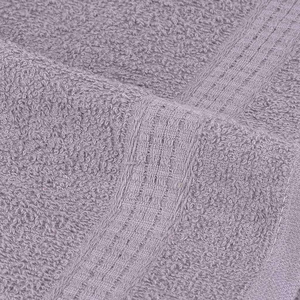 Handdoeken FROGN 4 st 50x100 cm 360 g/m² grijs is nu te koop bij PeponiXL, paradijselijk wonen!
