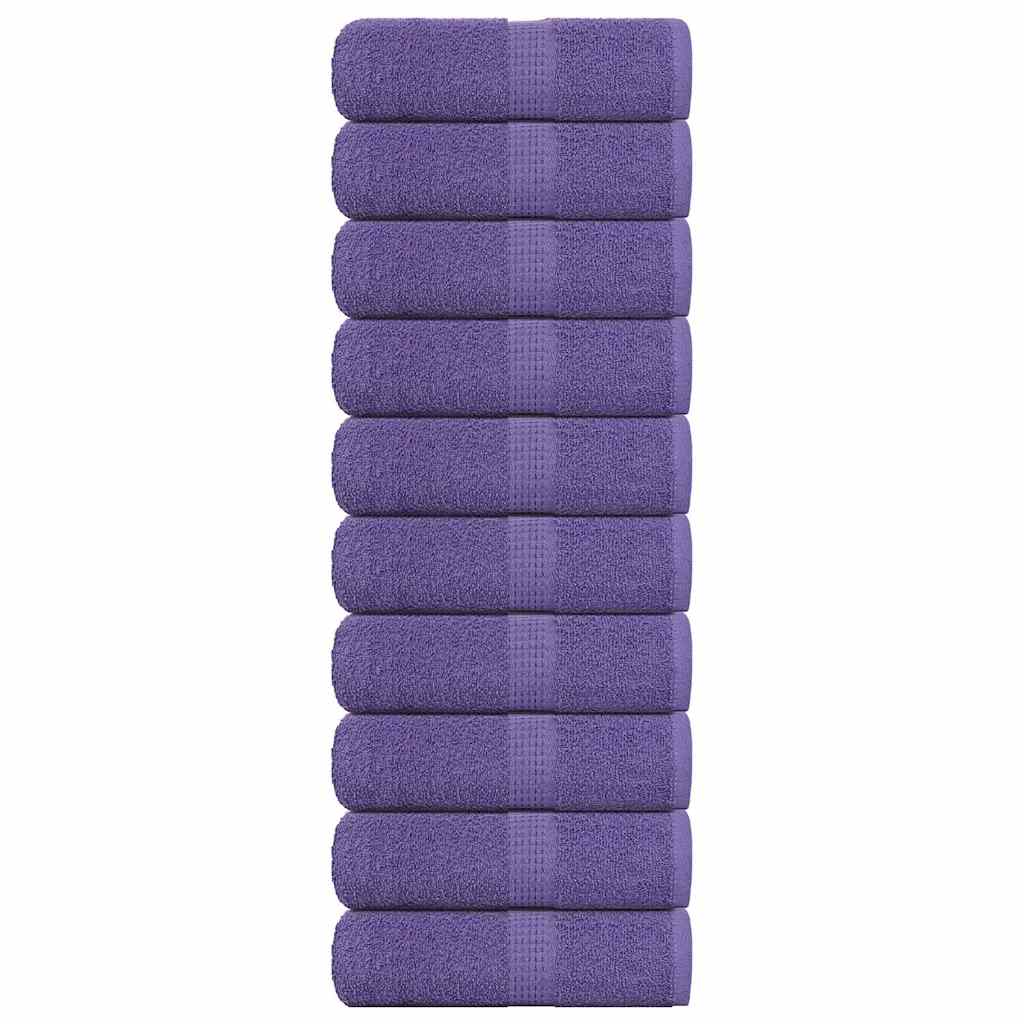 Washandjes FROGN 10 st 30x30 cm 360 g/m² paars is nu te koop bij PeponiXL, paradijselijk wonen!