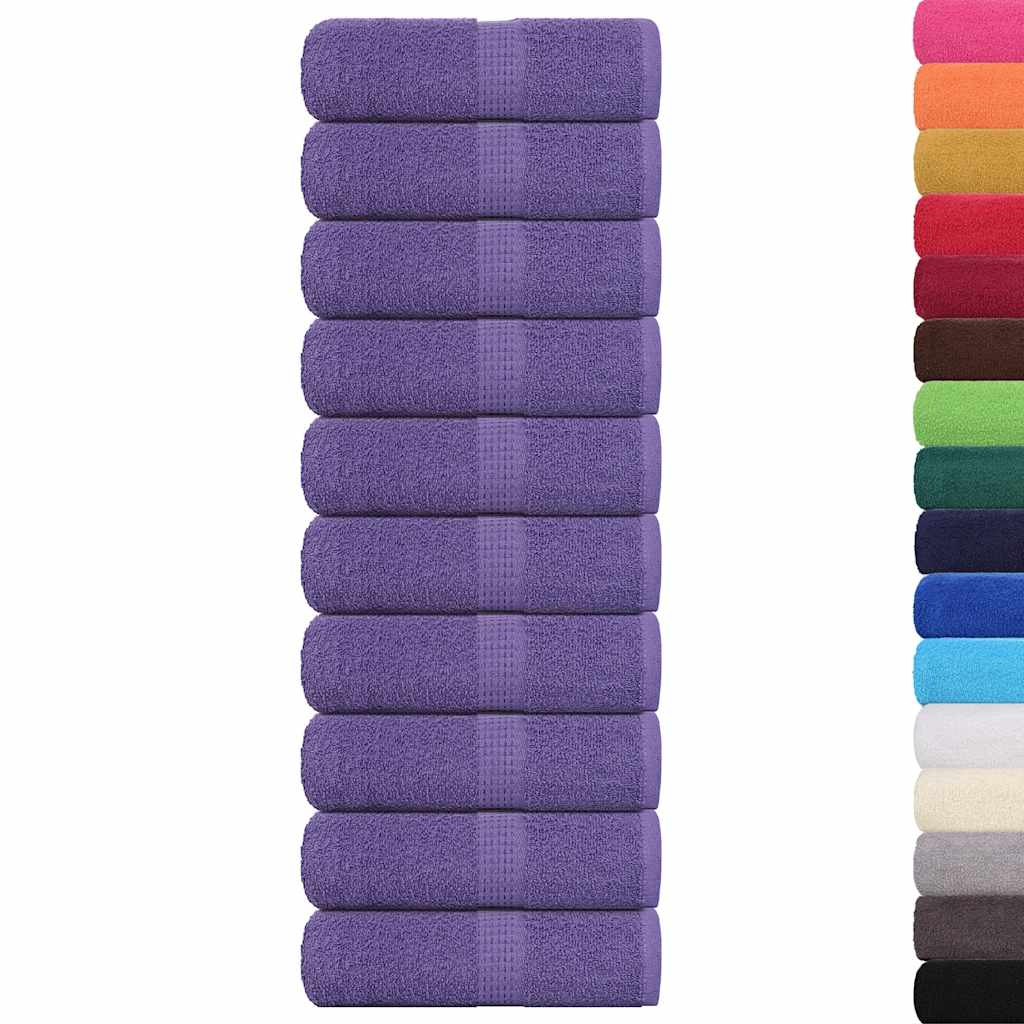 Washandjes FROGN 10 st 30x30 cm 360 g/m² paars is nu te koop bij PeponiXL, paradijselijk wonen!