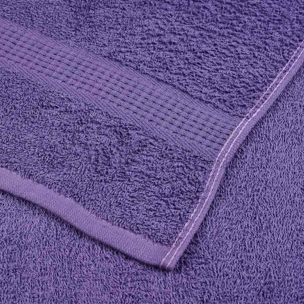 Handdoeken FROGN 2 st 50x100 cm 360 g/m² paars is nu te koop bij PeponiXL, paradijselijk wonen!