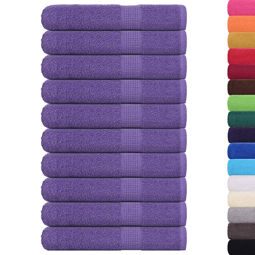 Saunahanddoeken FROGN 10 st 80x200 cm 360 g/m² paars is nu te koop bij PeponiXL, paradijselijk wonen!