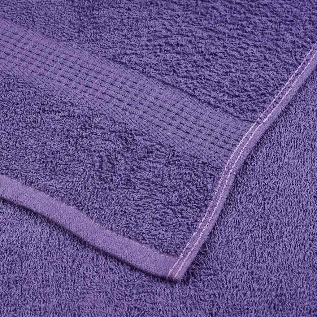 Handdoeken FROGN 10 st 100x200 cm 360 g/m² paars is nu te koop bij PeponiXL, paradijselijk wonen!